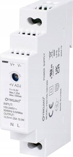 Picture of Zasilacz serwerowy YingJiao Zasilacz Yingjiao DIN YSDS 5V 2,4A 12W