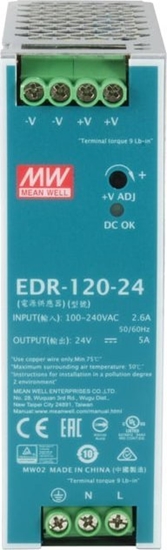 Picture of Level One LevelOne POW-2441 barošanas avotu vienība 120 W Piparmētru krāsa, Sudrabs