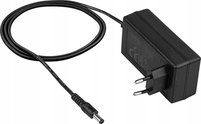 Picture of Zasilacz wtyczkowy do owietlenia i tam LED 24V / 2A 48W DC 5.5x2.1mm Akyga AK-TB-35 Uniwersalny zasilacz sieciowy impulsowy z kablem 1m