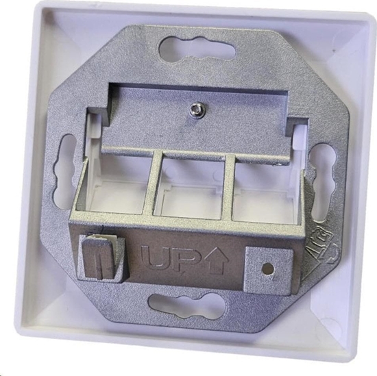 Изображение Zásuvka neosazená universální 3 port - 80x80