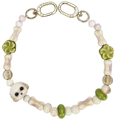 Picture of Zawieszka na torebk handstrap Nimmy New Big Eye Cute Pets 2.0 brzowy