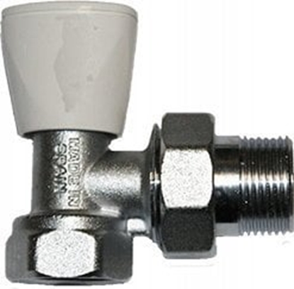 Attēls no Zawór grzejnikowy ktowy, 3/4GW, chromowany TEIDE PLUS