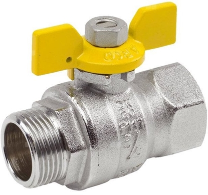 Attēls no Zawór kul. gazowy MINO 2000 1 W-Z motyl