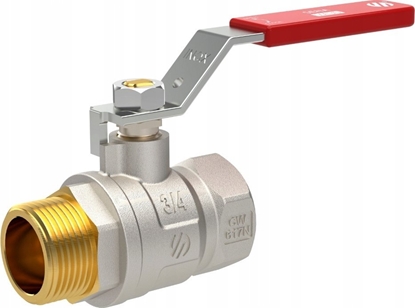 Attēls no Zawór kulowy do wody DN15 1/2 GZ-GW SENA VA30 dwignia Inox
