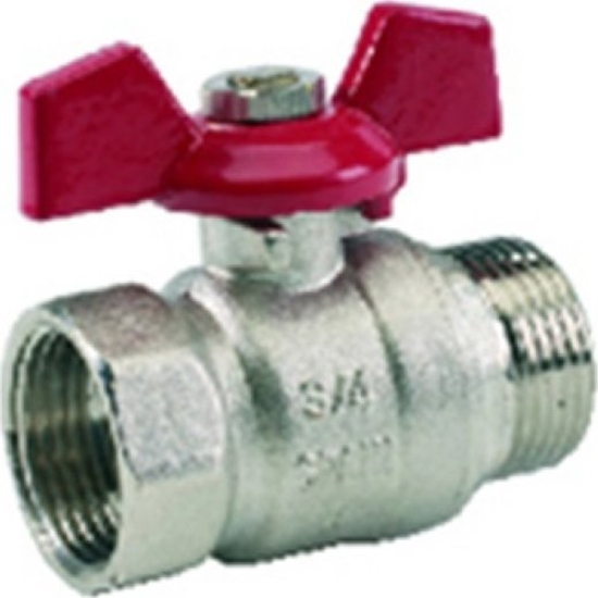 Picture of Zawór kulowy z filtrem 1/2GW-GW motylek SENA VA30