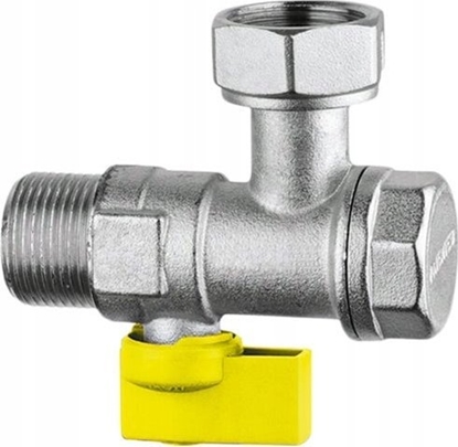 Изображение Zawór odcinajacy do gazu ktowy z wbudowanym filtrem DN 15 (S)