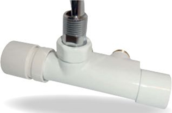 Picture of Zawór termostatyczny Mono 1/2" x 1/2" lewy biay (OT3901LB1/2)