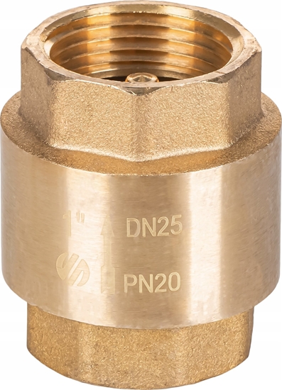 Picture of Zawór zwrotny STOP z zamkniciem metalowym GW/GW 1GW x 1GW