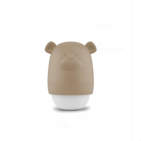 Picture of Zazu Benny the Bear night light, Taupe