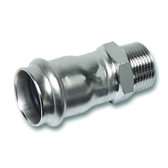 Picture of Zczka SANHA-NIROSAN-PRESS Stahl szlachetna przejcowa d15x1/2 GZSANHA