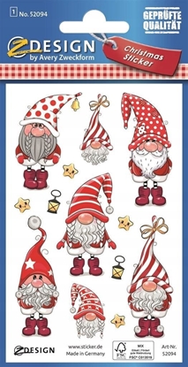 Picture of Zdesign Naklejki brokatowe - skrzaty