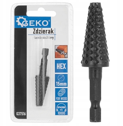 Attēls no Zdzierak  tarnik stokowy do drewna 15mm HEX (50/250)