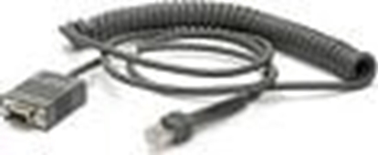 Изображение Zebra Zebra CBA-RF3-C09ZAR kabel równolegy Czarny 2,8 m RS232 DB9