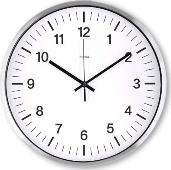 Picture of ZEGAR CIENNY JAVA Z DCF SREBRNY 35 cm