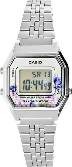 Изображение Zegarek Casio Zegarek Damski CASIO Collection Retro LA680WA-4CDF