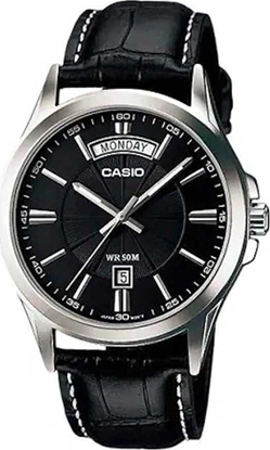 Изображение Zegarek Casio Zegarek marki Casio model MTP-1381L kolor Czarny. Akcesoria mski. Sezon: Cay rok NoSize