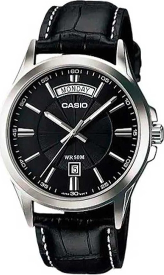 Изображение Zegarek Casio Zegarek marki Casio model MTP-1381L kolor Czarny. Akcesoria mski. Sezon: Cay rok NoSize