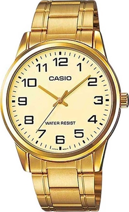Изображение Zegarek Casio Zegarek marki Casio model MTP-V001G kolor Zóty. Akcesoria mski. Sezon: Cay rok NoSize