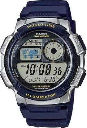 Изображение Zegarek Casio Zegarek Mski CASIO 10 Bar do Pywania AE-1000 -2A uniwersalny