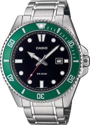 Изображение Zegarek Casio Zegarek mski Casio MDV-107D-3AVEF srebrny
