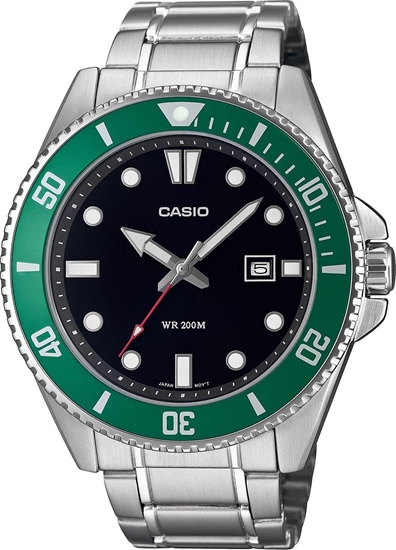 Изображение Zegarek Casio Zegarek mski Casio MDV-107D-3AVEF srebrny