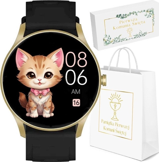 Picture of Zegarek Gravity Zegarek SMARTWATCH KOMUNIA - GT2-3 czarny/ z koperta