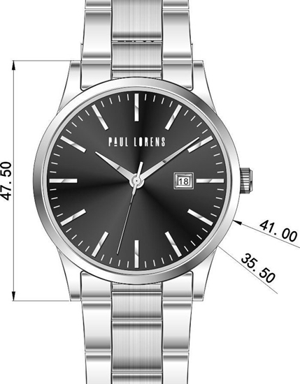 Picture of ZEGAREK MSKI PAUL LORENS - PL14573B-1C1 (zg367c) + BOX