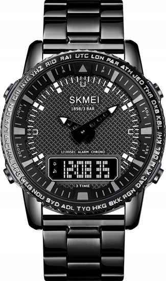Изображение Zegarek Mski Skmei 1898BKBK + BOX