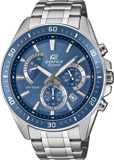 Picture of Zegarek sportowy EDIFICE Casio Edifice EFR-552D-2AVUEF100m srebrny