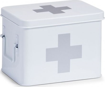 Attēls no Zeller Apteczka na lekarstwa biaa 16,5x22,5x16cm