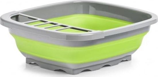 Picture of Zeller Ociekacz, skadany, plastikowy, antracytowy / zielony