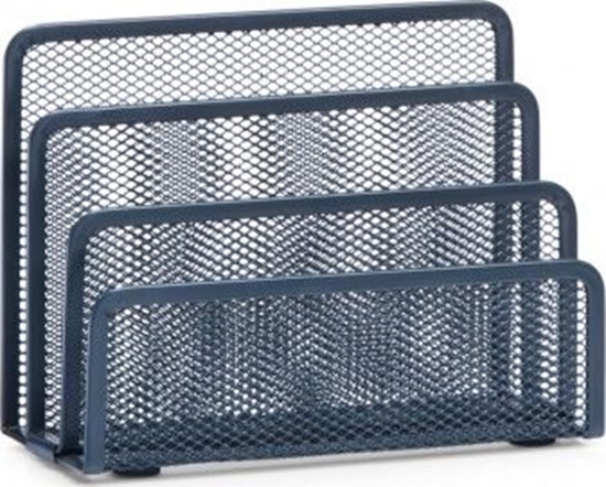 Изображение Zeller Organizer na dokumenty/magazyny, 17x8x13.5cm, stal nierdzewna, czarny