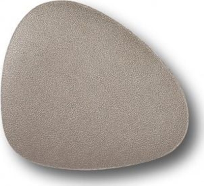 Изображение Zeller Podkadka pod szklank, skóra syntetyczna, taupe metaliczny, 10 x 12 cm. Set. 6szt.