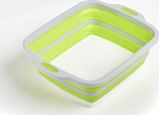 Изображение Zeller Skadana miska 2 w 1, plastik, szary / zielony