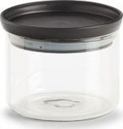 Attēls no Zeller Soik do przechowywania z plastikow pokrywk, 350 ml, czarny, 10,3x8,1cm cm