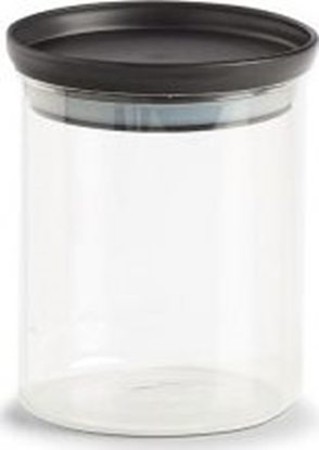 Attēls no Zeller Soik do przechowywania z plastikow pokrywk, 650 ml, czarny, 10,3x13cm cm