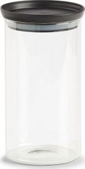 Picture of Zeller Soik do przechowywania z plastikow pokrywk, 950 ml, czarny, 10,3x18,6cm cm
