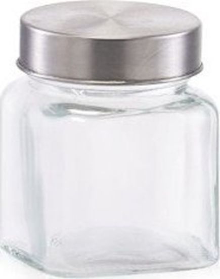 Picture of Zeller Soik do przechowywania, 250 ml, pokrywka ze stali nierdzewnej, 7,5 x 7,5 x 9,1 cm