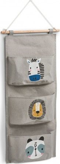 Picture of Zeller Wiszcy schowek dla dzieci "Animals", 20x60 cm