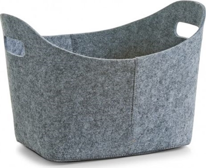 Изображение Zeller Zeller, Filcowy koszyk, 28x37x25cm, kol. szary
