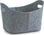 Изображение Zeller Zeller, Filcowy koszyk, 28x37x25cm, kol. szary
