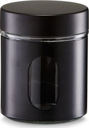 Picture of Zeller Zeller, Metalowy, okrgy pojemnik, 600 ml, kol. czarny
