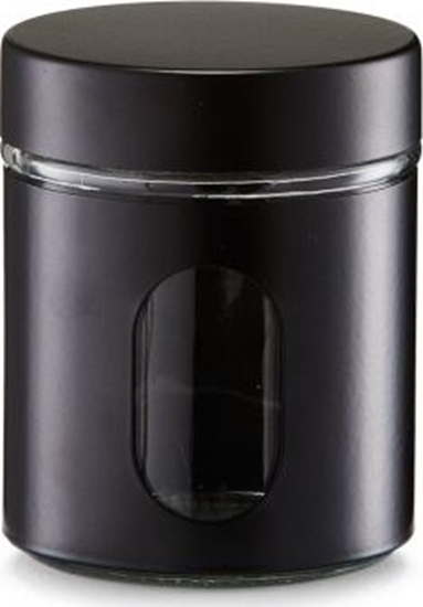 Picture of Zeller Zeller, Metalowy, okrgy pojemnik, 600 ml, kol. czarny
