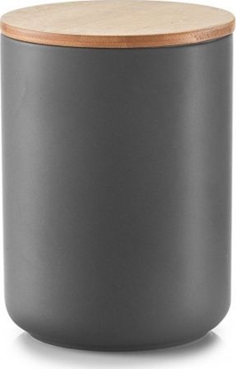 Изображение Zeller Zeller, Pojemnik z bambusow zakrywk, 1500 ml, ceramiczny, kol. antracyt