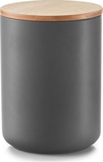 Изображение Zeller Zeller, Pojemnik z bambusow zakrywk, 1500 ml, ceramiczny, kol. antracyt
