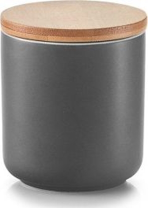 Изображение Zeller Zeller, Pojemnik z bambusow zakrywk, 200 ml, ceramiczny, kol. antracyt