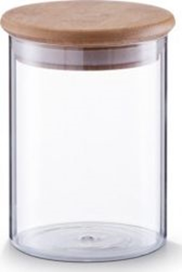 Picture of Zeller Zeller, Szklany pojemnik z bambusow pokrywk, 750 ml