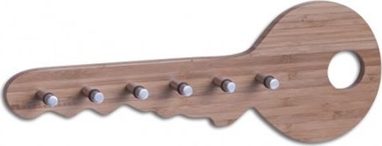 Picture of Zeller Zeller, Wieszak na klucze, drewno bambusowe