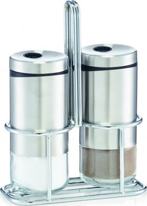 Picture of Zeller Zestaw do soli i pieprzu, 3 szt., szko / stal nierdzewna