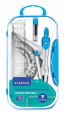 Picture of ZEST SZKOL GEOM 7EL NIEB STK ETUI PB 12/96